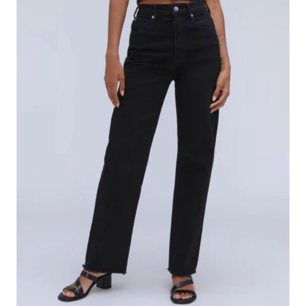 Everlane The Way-High® Jean Black Sz 32 LONG
